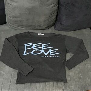 Birdiebee Black and Blue Women's Sweatshirt